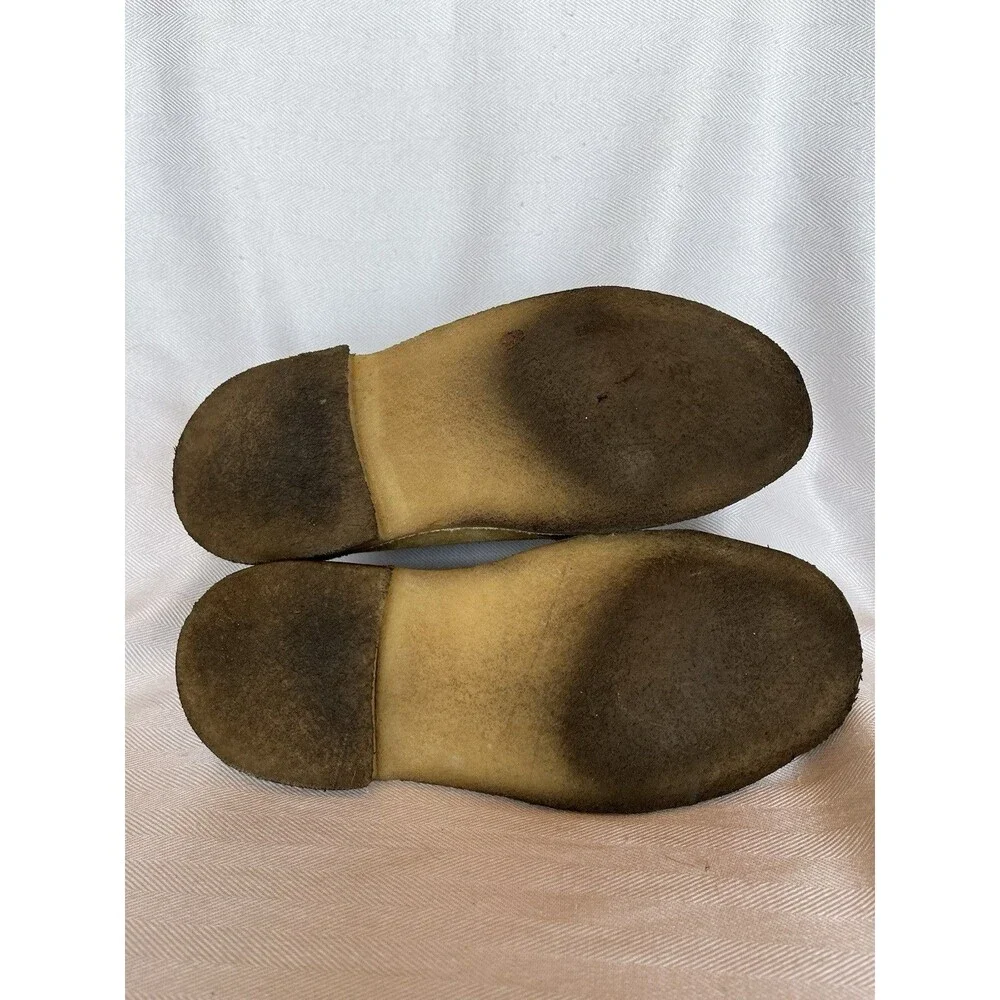 Original Clark’s Chukka Gum Sole Suede Shoes Women Size‎ 6